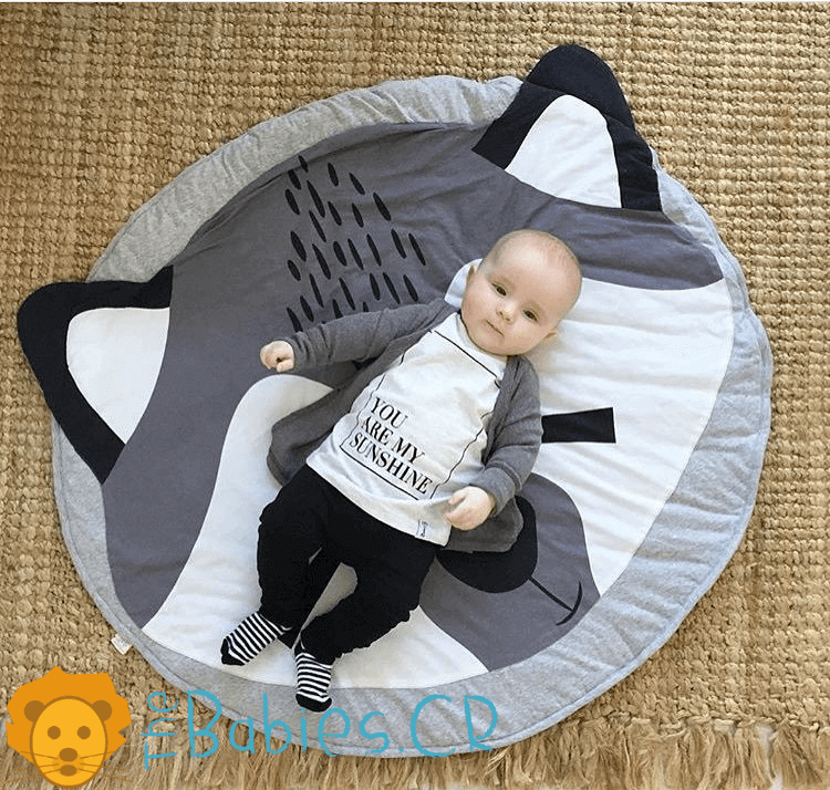 Alfombra circular Zorrito