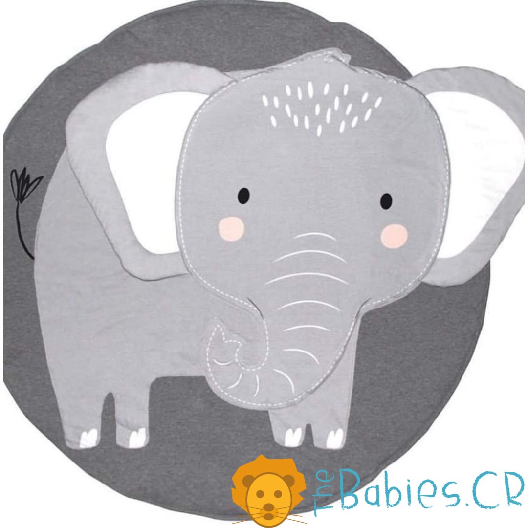 Alfombra circular Elefante - Imagen 2