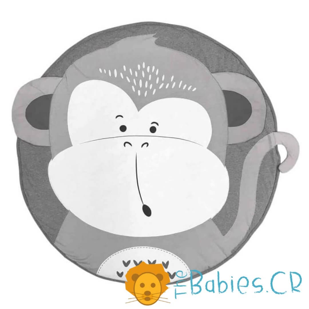 Alfombra circular de Mono