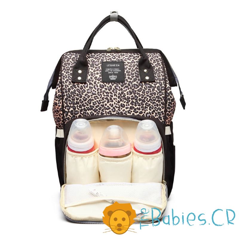 Pañalera tipo mochila LEQUEEN - Imagen 7
