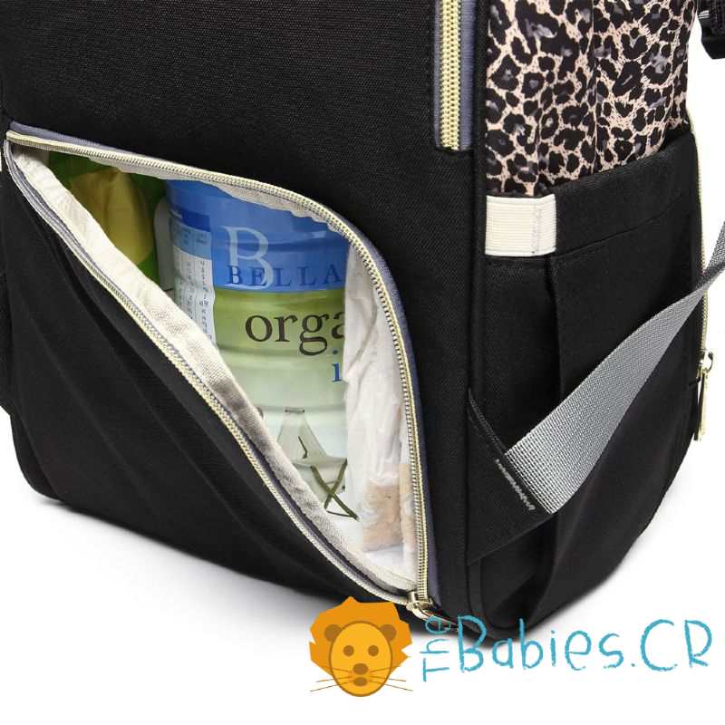 Pañalera tipo mochila LEQUEEN - Imagen 9