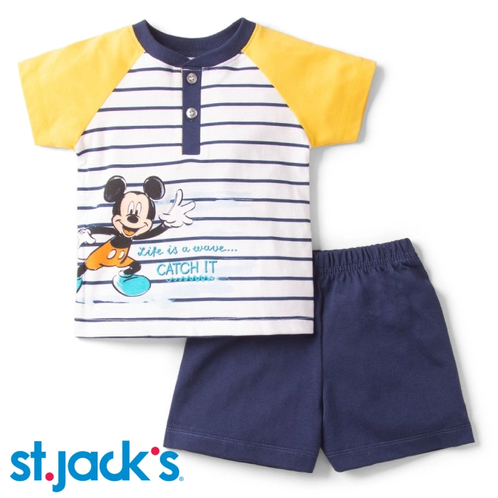 Conjunto ropa 2 piezas Mickey Mouse St Jack´s