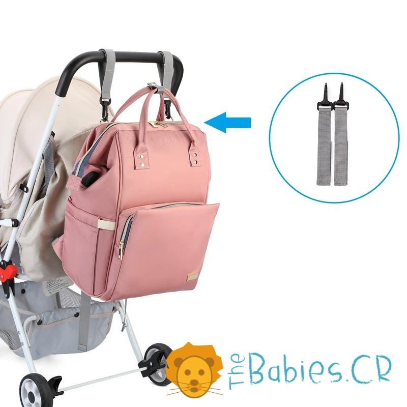 Pañalera tipo mochila LEQUEEN - Imagen 7