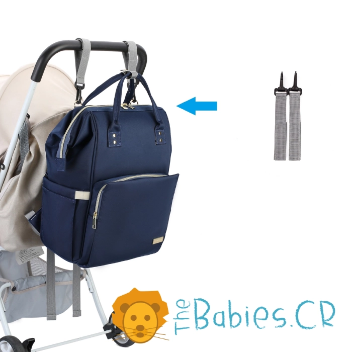 Pañalera tipo mochila LEQUEEN - Imagen 7