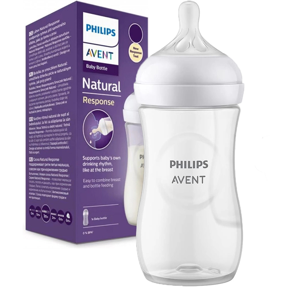 Chupón Anticólico Natural 3.0 Avent 330ml / 11oz SCY90601 - Imagen 2