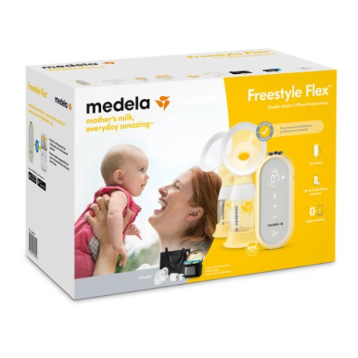 Extractor de leche eléctrico doble Freestyle Flex Medela - Imagen 5