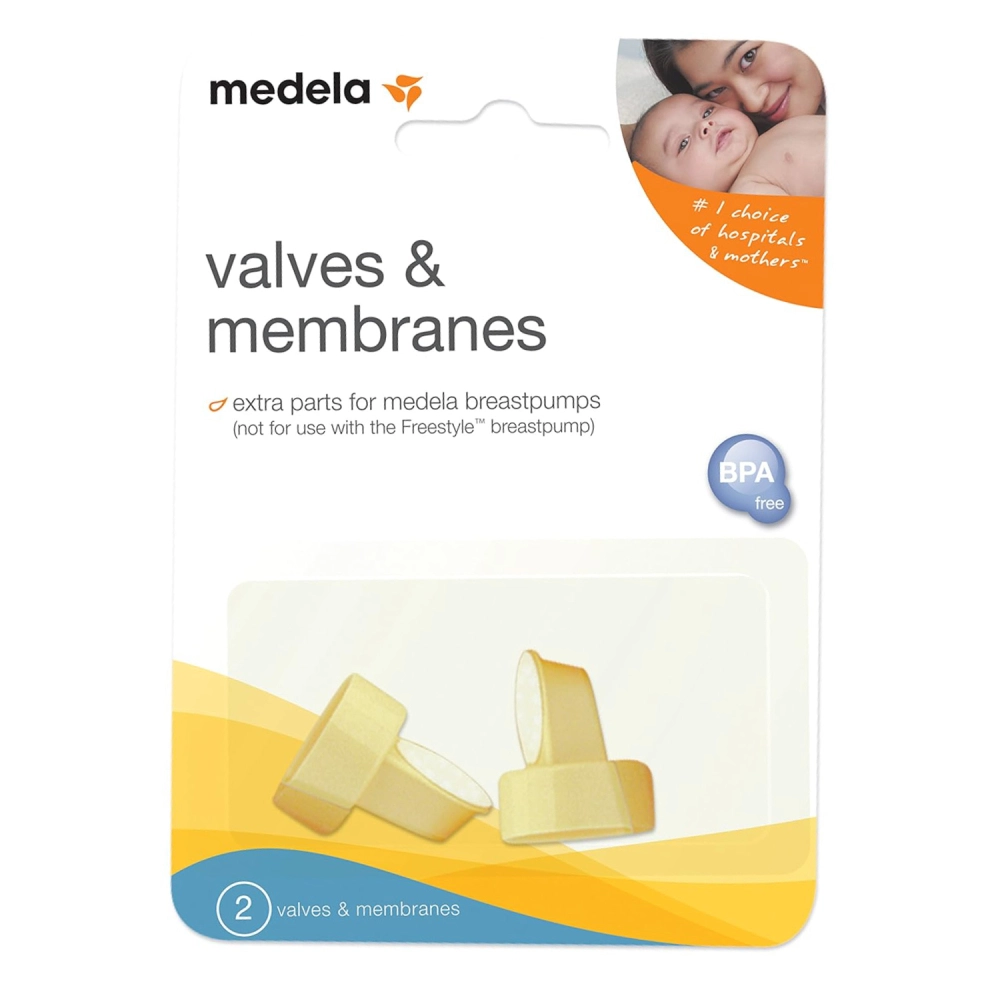 Set de 2 válvulas y 2 membranas para extractores Medela