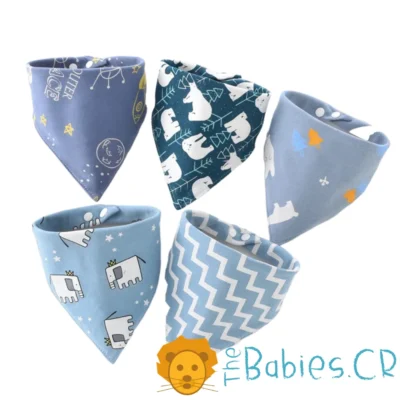 Set de 5 bandanas