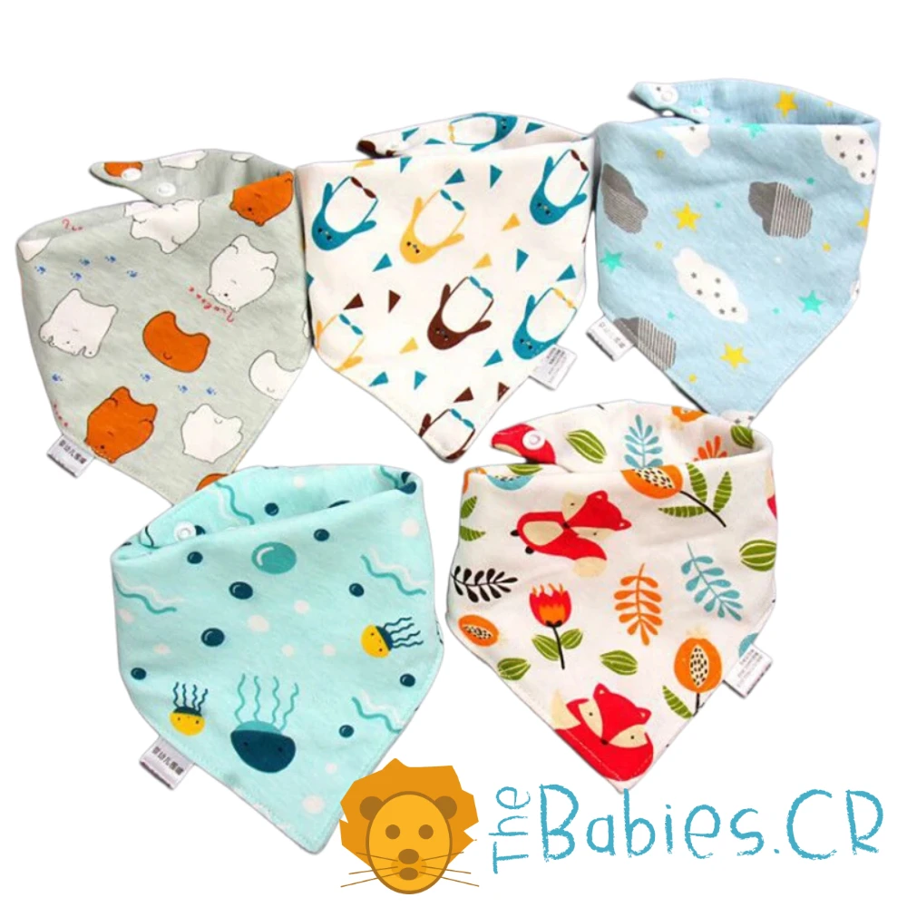 Set de 5 bandanas