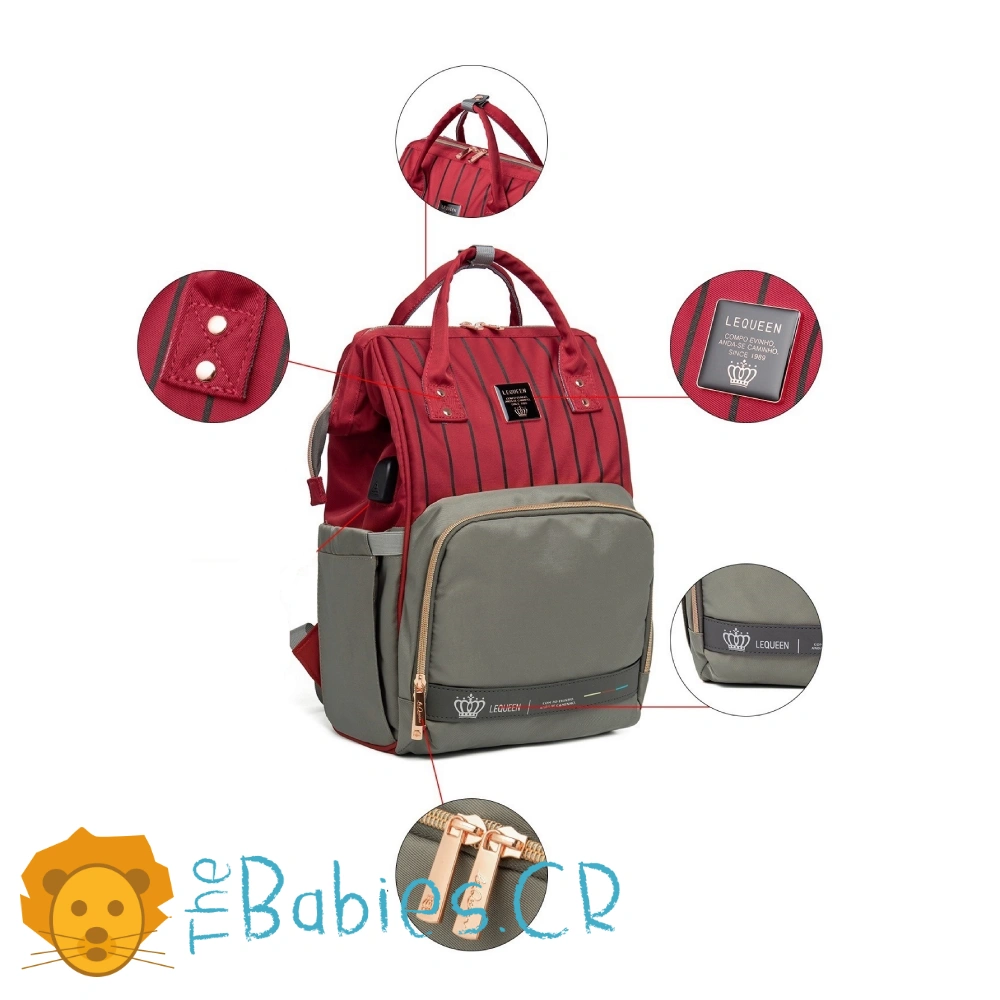 Pañalera tipo mochila LEQUEEN