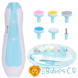 Lima eléctrica de uñas celeste Image