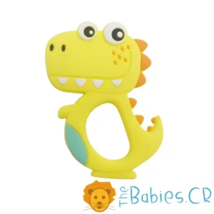 Mordedor para bebe con forma de cocodrilo Silicon Libre BPA