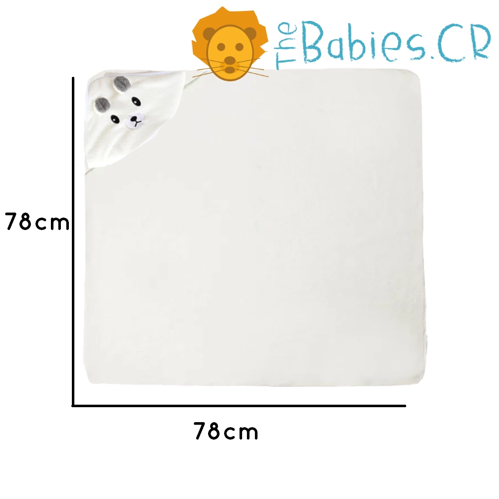 Paño / Toalla con gorro - Imagen 3