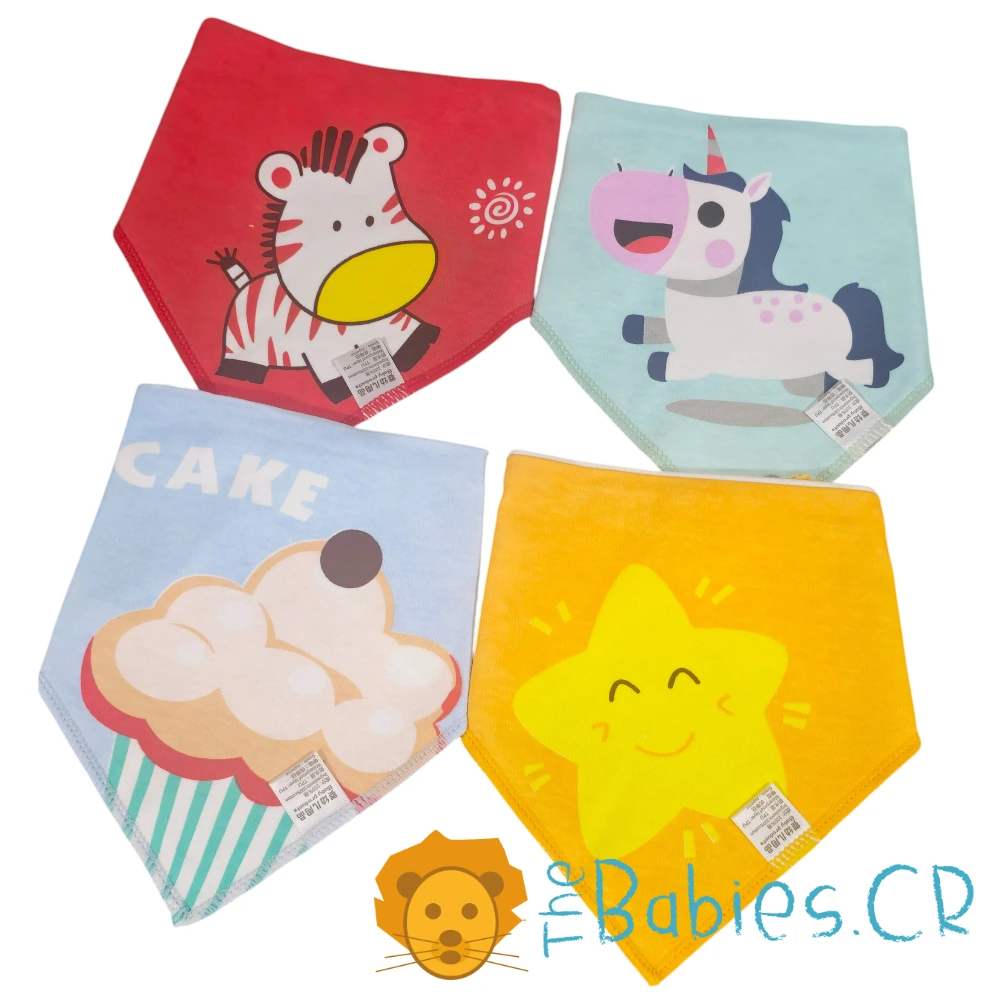 Set de 4 bandanas