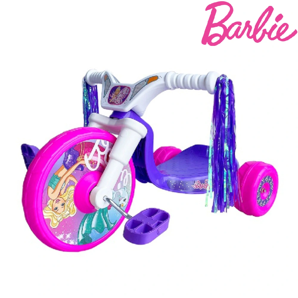 Triciclo con llanta grande Barbie