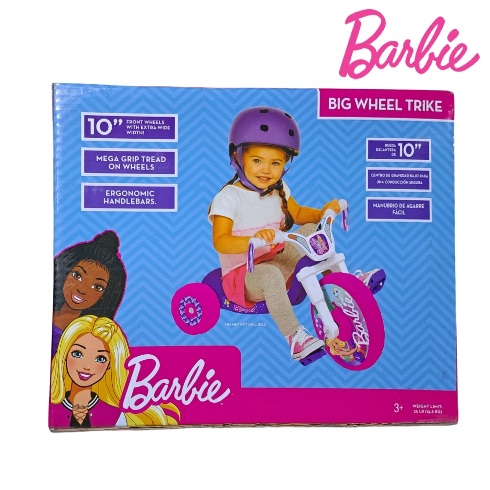 Triciclo con llanta grande Barbie - Imagen 2