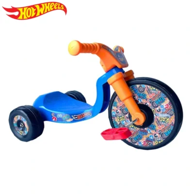 Triciclo con llanta grande Hot Wheels