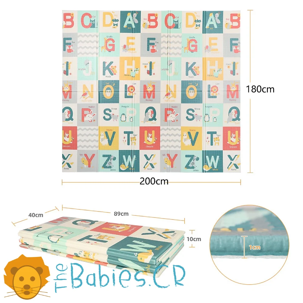 Alfombra Plegable Antigolpes Reversible – Doble Diseño, Antideslizante y Fácil de Limpiar – Envío Gratis en Costa Rica - Imagen 4