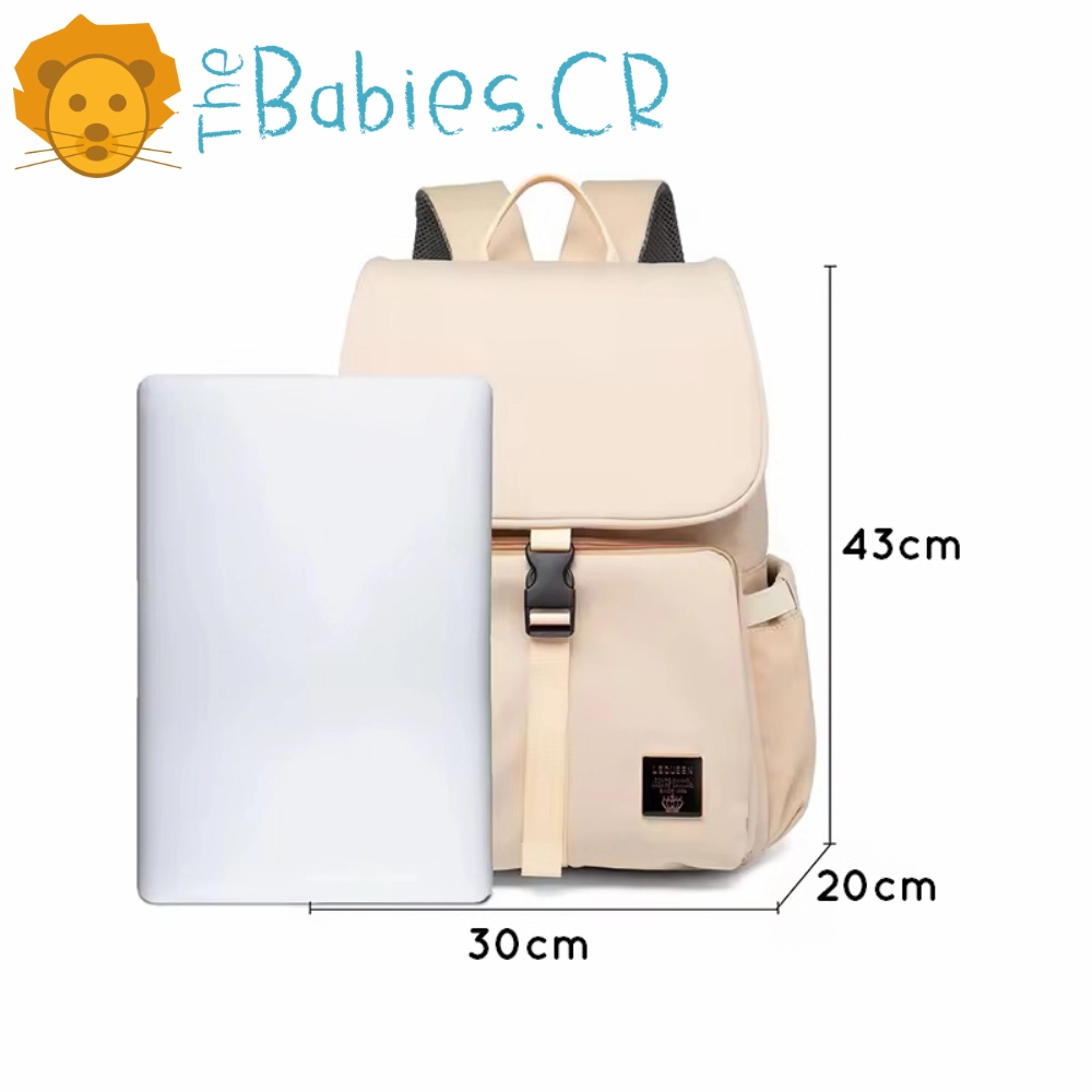 Pañalera tipo mochila LEQUEEN - Imagen 5