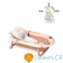 Bañera / Tina Rosada plegable con termómetro Bañera / Tina Rosada plegable con termómetro Image