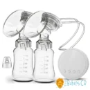 Extractor de leche materna eléctrico doble libre de BPA