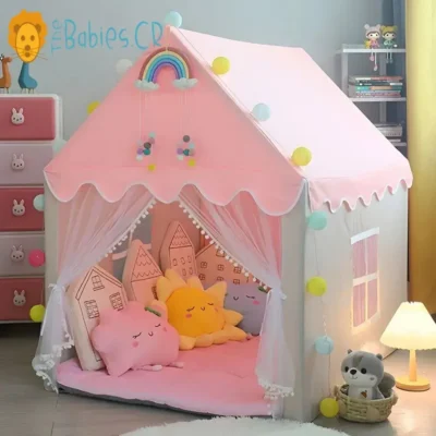 tienda_armable_casita_bebe_juguete_rosado_costarica_TheBabiesCR