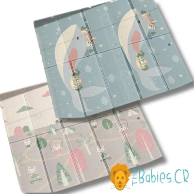 Alfombra Plegable Antigolpes Reversible 200cm x 180cm – Doble Diseño, Antideslizante y Fácil de Limpiar – Envío Gratis en Costa Rica