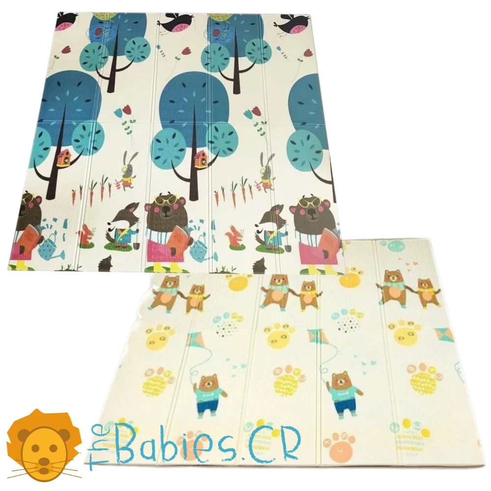 Alfombra Plegable Antigolpes Reversible 200cm x 180cm – Doble Diseño, Antideslizante y Fácil de Limpiar – Envío Gratis en Costa Rica