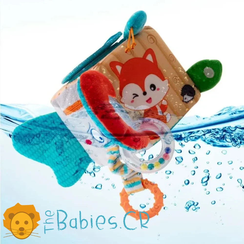 Cubo Sensorial para Bebés en Costa Rica | Juguete Didáctico Suave 3+ Meses - Imagen 6