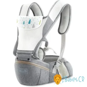 Cargador para bebé con hip seat y correas ajustables