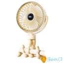 Ventilador para cochecito de bebé con patas flexibles